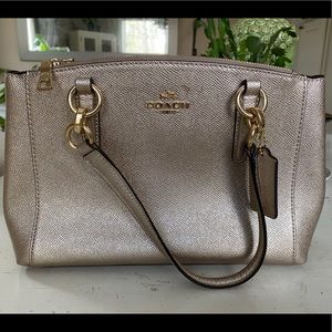 Metallic Coach Purse - barely used!!